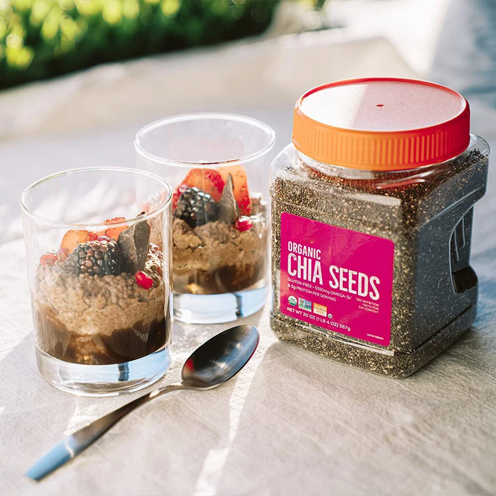 Cheap price supply 100% pure organic chia seed extract powder organic dark chia seeds chia seeds