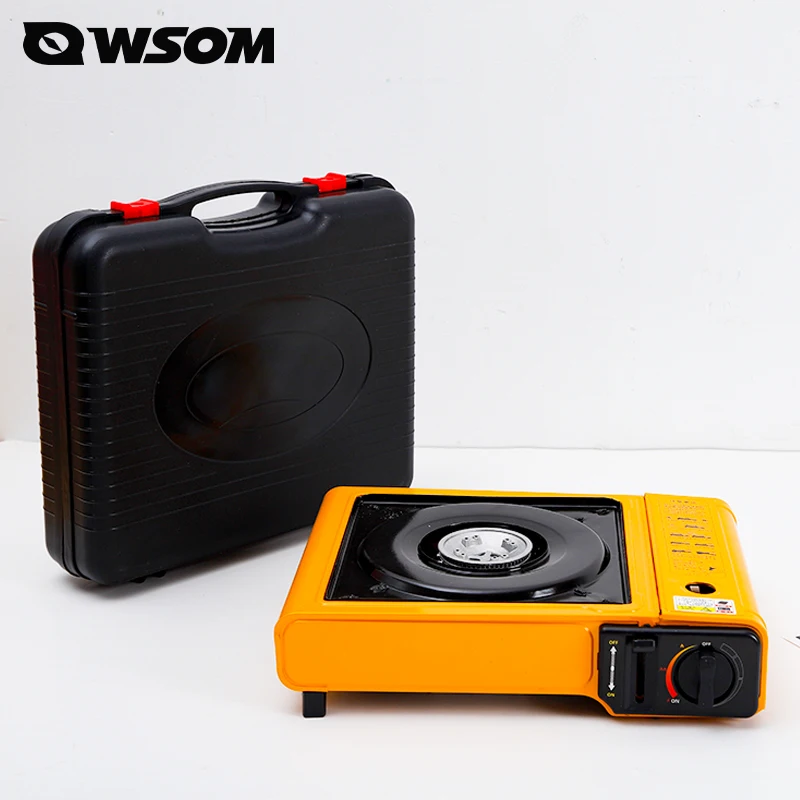 Portable Outdoor Cassette camping gas Stove for Picnic BBQ, Compact and Lightweight Cooking Solution for Camping and Hiking