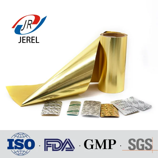 OP1.0/ALU20-30/VC3 medical packing PTP alu blister aluminum foil