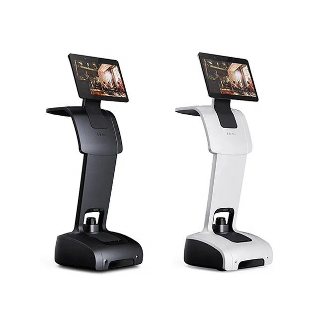 Security Patrol Guard Intelligent Telepresence Smart Humanoid Home Service Ai Temi Robot in Building