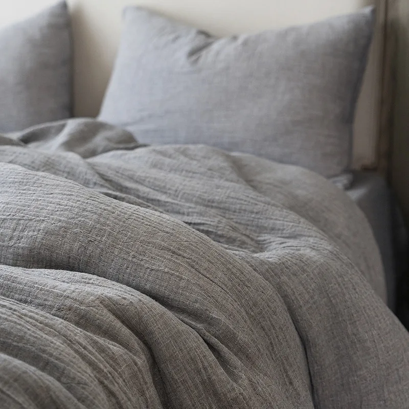 Wholesale High quality soft linen bedding set hotel linen bedding set hotel bedding linen luxury