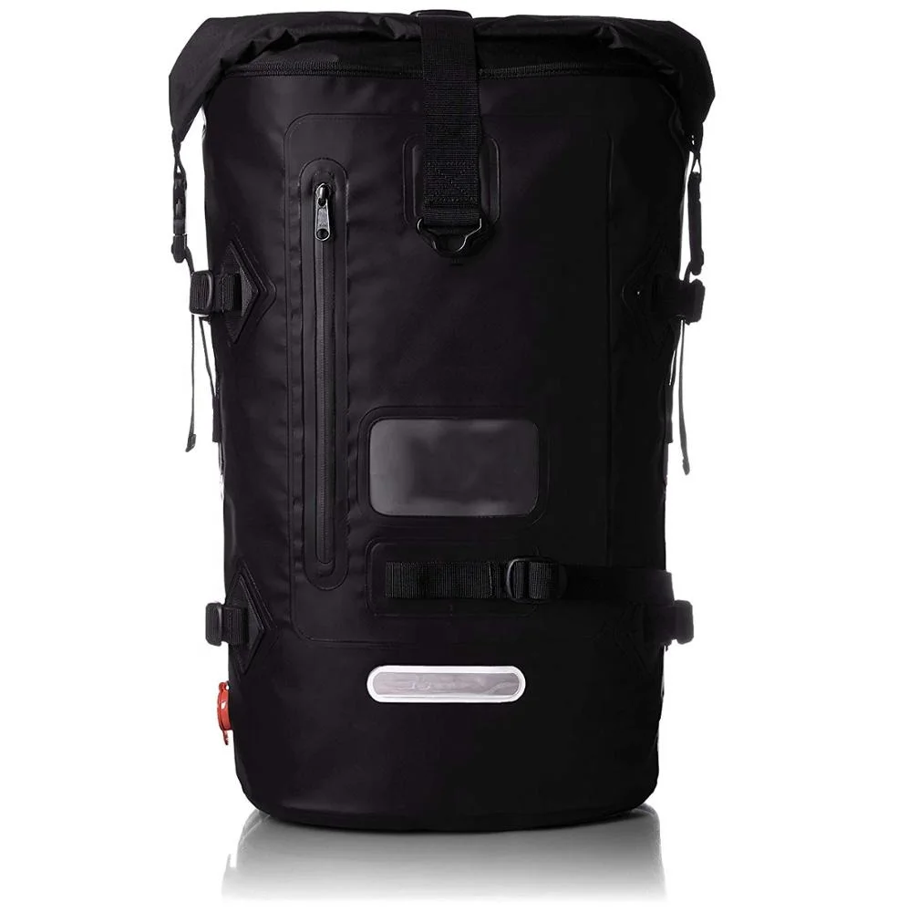 Big mountainbike backpack welded seamless Roll Top down Best adventure trip pvc 500D outdoor dry hiking bag For Camping travel