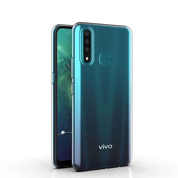 Factory price 0.5 mm ultra thin transparent clear tpu gel soft case for vivo y11 2019 , back cover case for vivo y11 2019