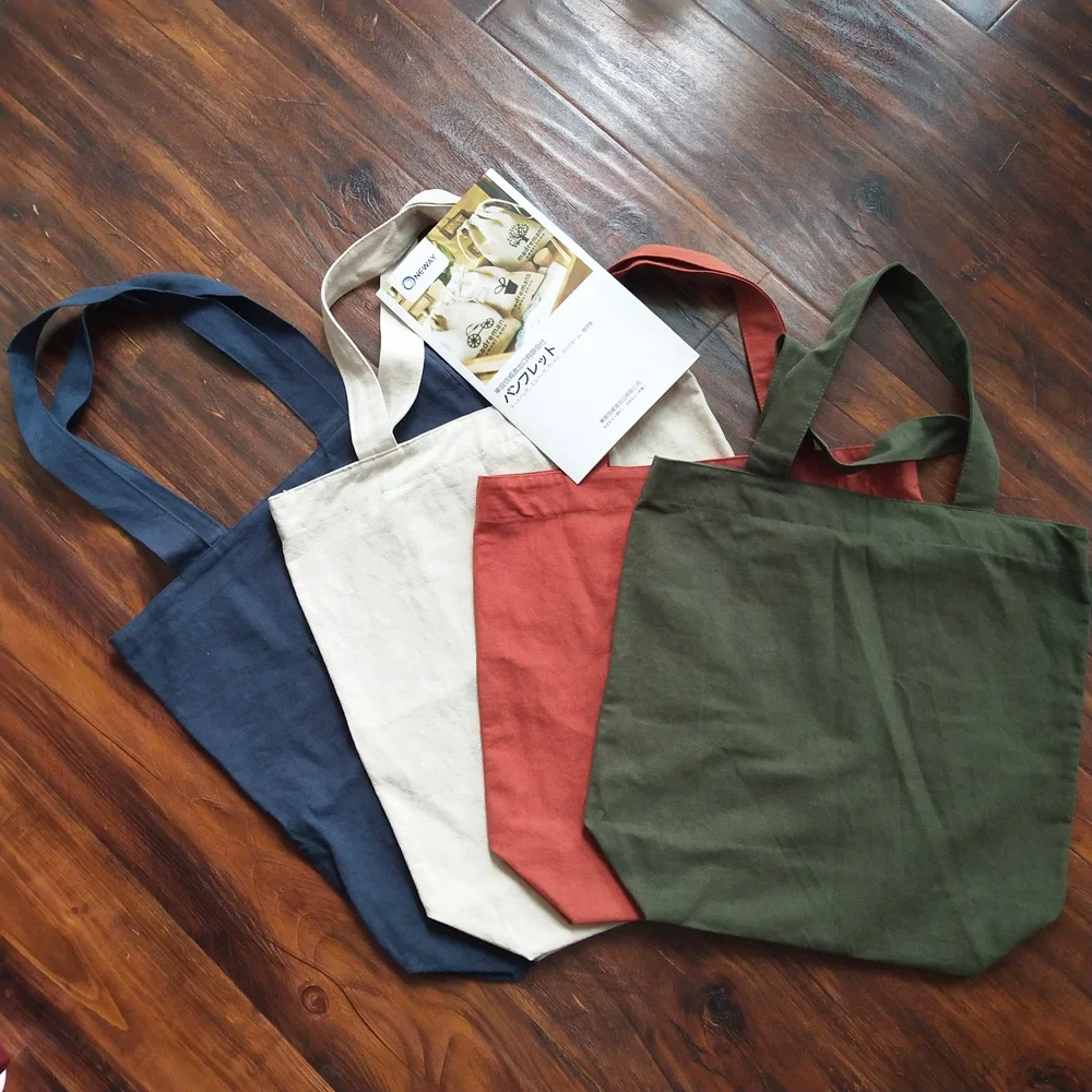 2021 Hot Sale Custom Cotton Linen Tote Bags With Logo China Supplier