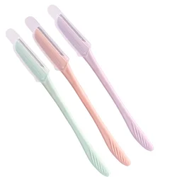 oem Makeup Razor razors metal 6pcs And Facial Razor Shaving Eyebrow Trimmer Set facial hair remover