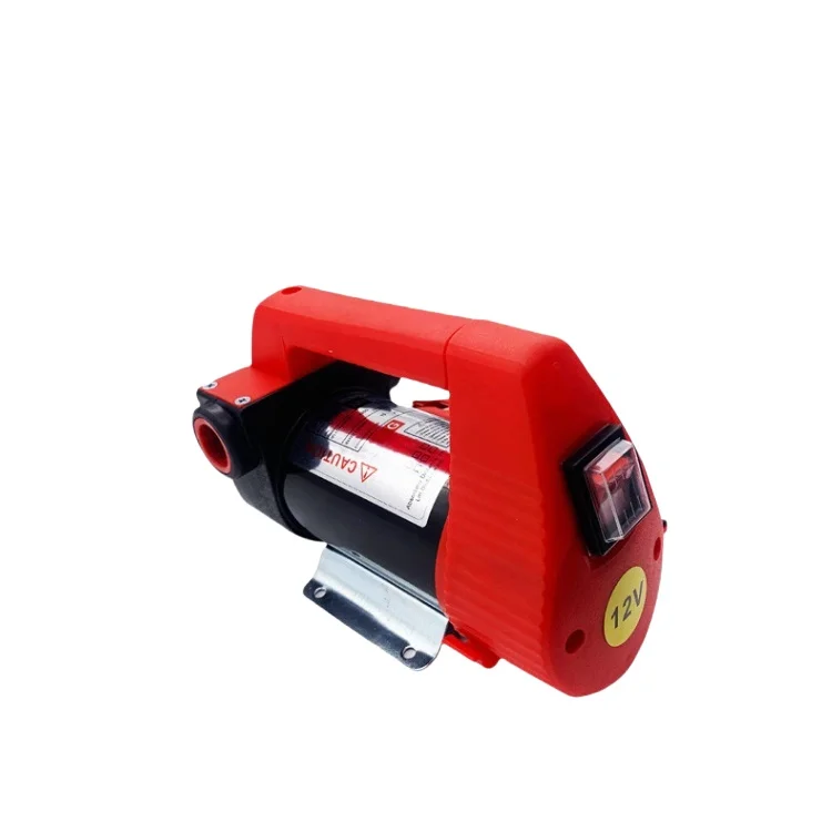 Car mounted small electric oil pump DC diesel electric fuel pump 12v