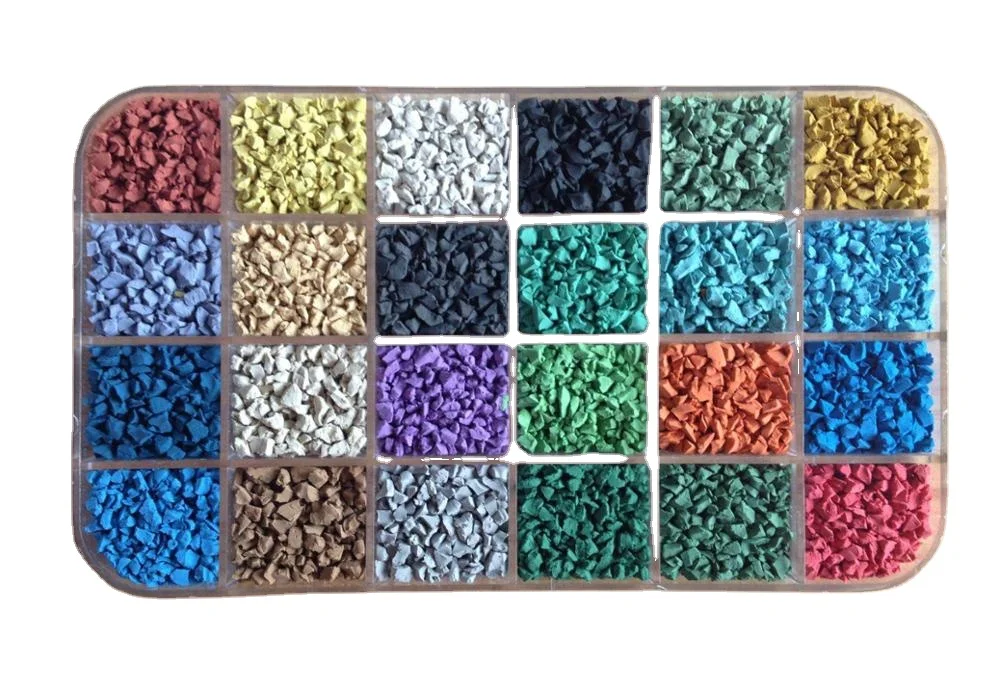 Заводские черные или серые гранулы ISO9001 для игровой площадки