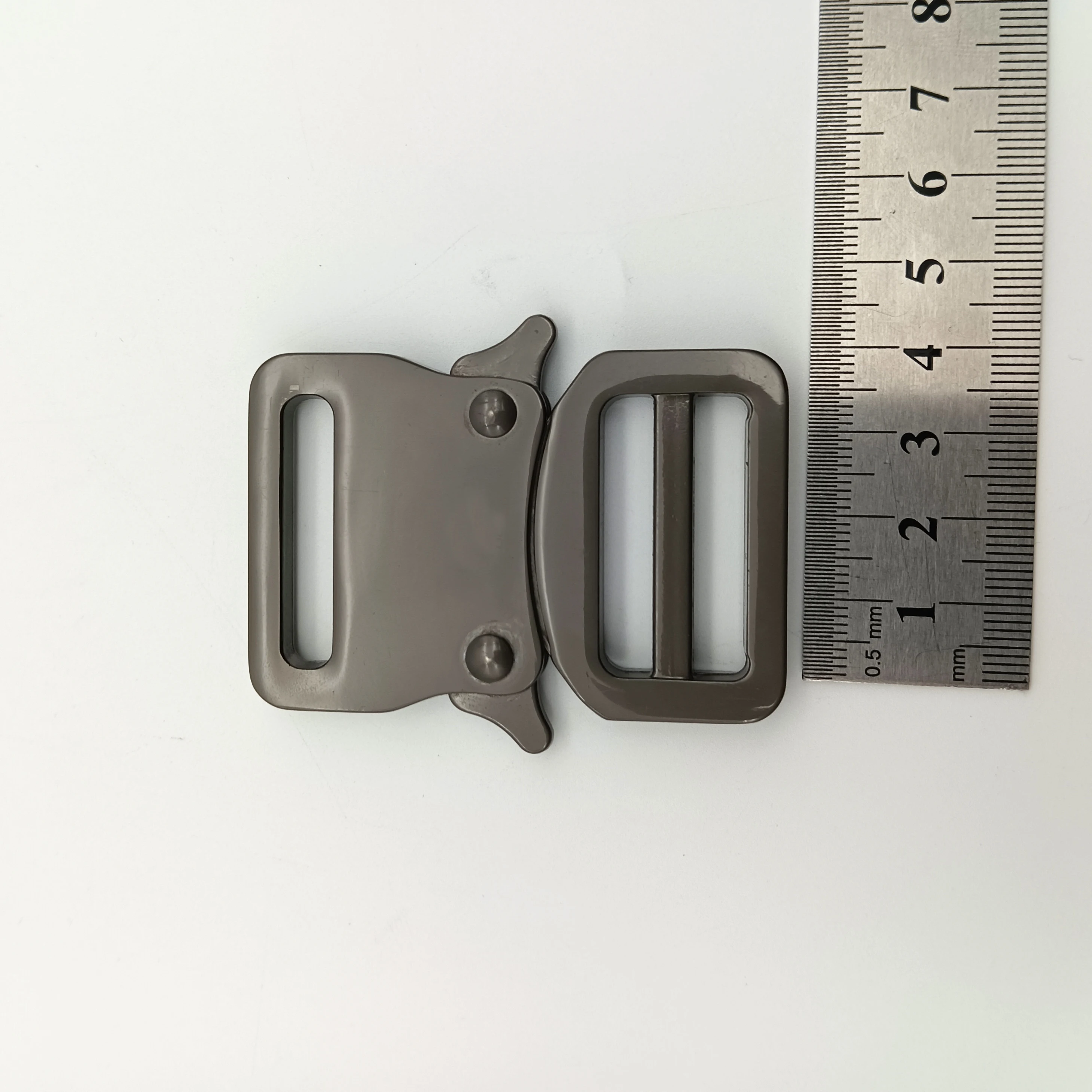 Wholesale Custom high quality alloy belt buckle metal quick side release buckles set for tactical waist bag saddle bags