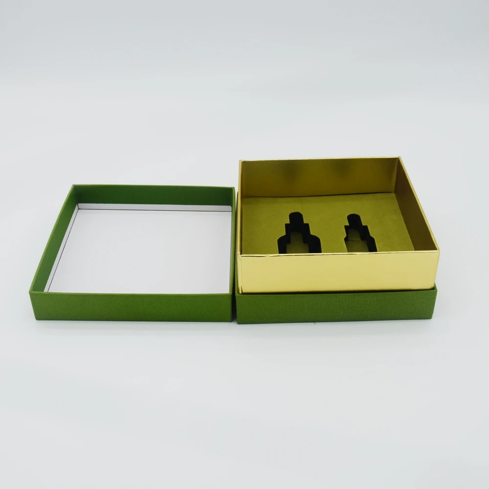 Wholesale custom 9  color mirror makeup empty paper eye shadow palette box empty eyeshadow palette tin