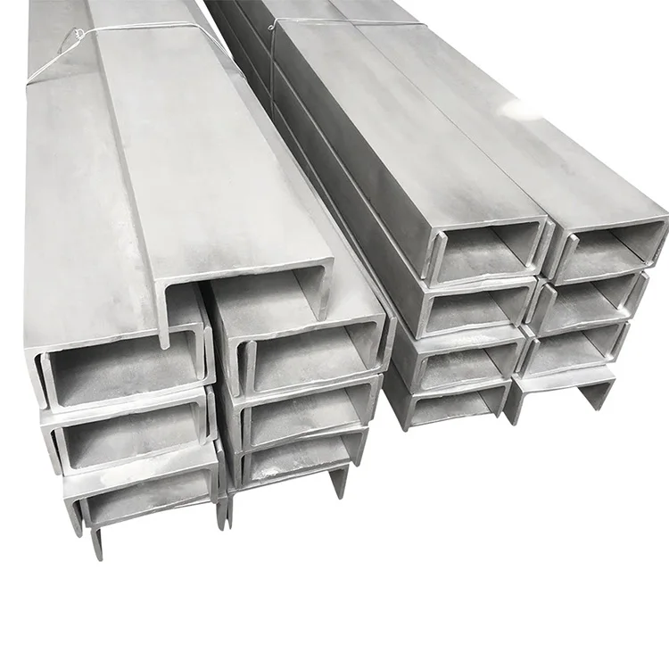 Mild Steel Profiles Gi Galvanized Factory En S235jr S275jr S355jr A36 Ss400 Purlin Structural C U Profile Channel