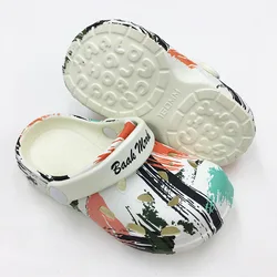 New camouflage baby slippers indoor house slippers for kids wholesale kids slippers