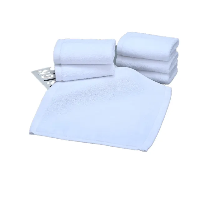 Factory Wholesale Luxury Bamboo Wash Cloth and Square Face Towel Terry Babies Washcloth