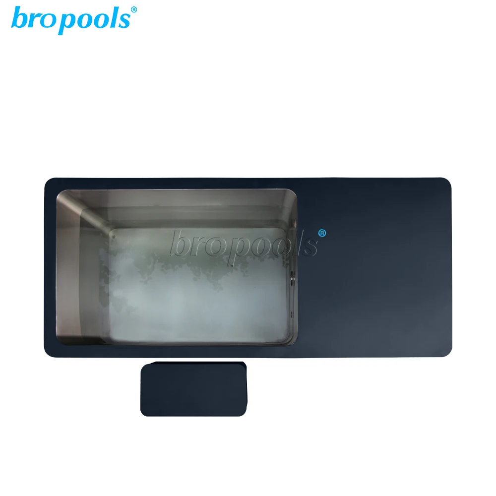 Best Selling Smart Digital Control Stainless Steel Ice Bath Tub Modern Design Cold Plunge Pool for Indoor Outdoor Body Recovery