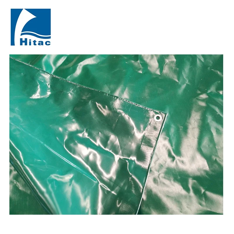 Custom made pvc vinyl coated fabric round  tarpaulin pool cover