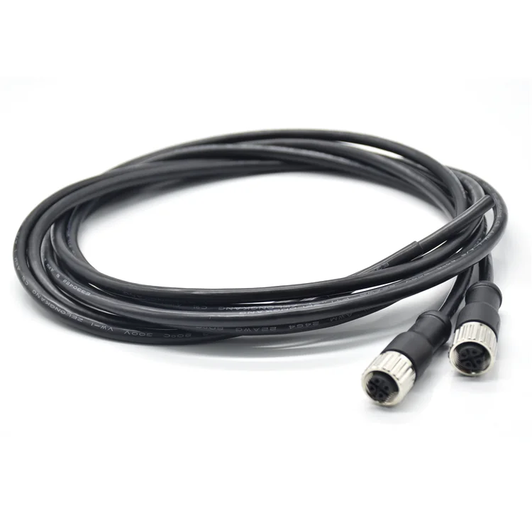 Высокое качество Производители M12 4 контактный разъем соединитель ip67 промышленный электрический кабель Разъемы (1600259511193)