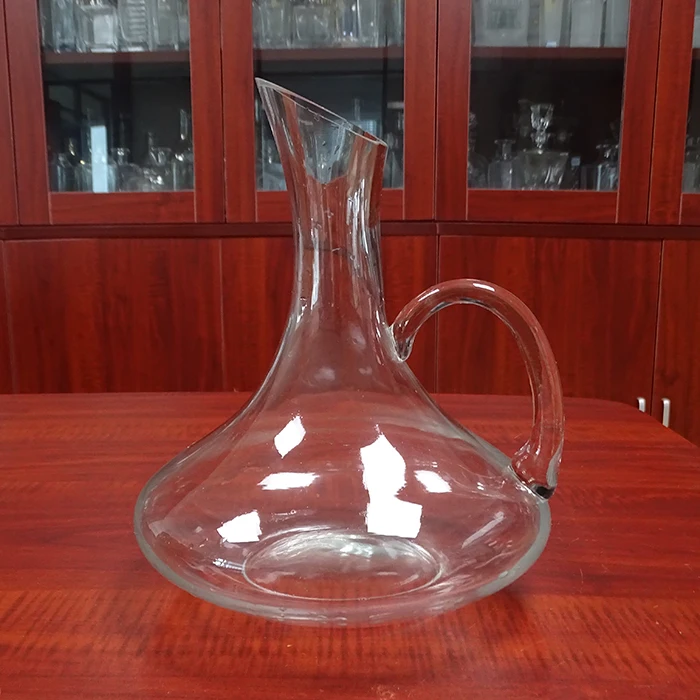 Хрустальный графин для вина с ручкой, 1800 мл