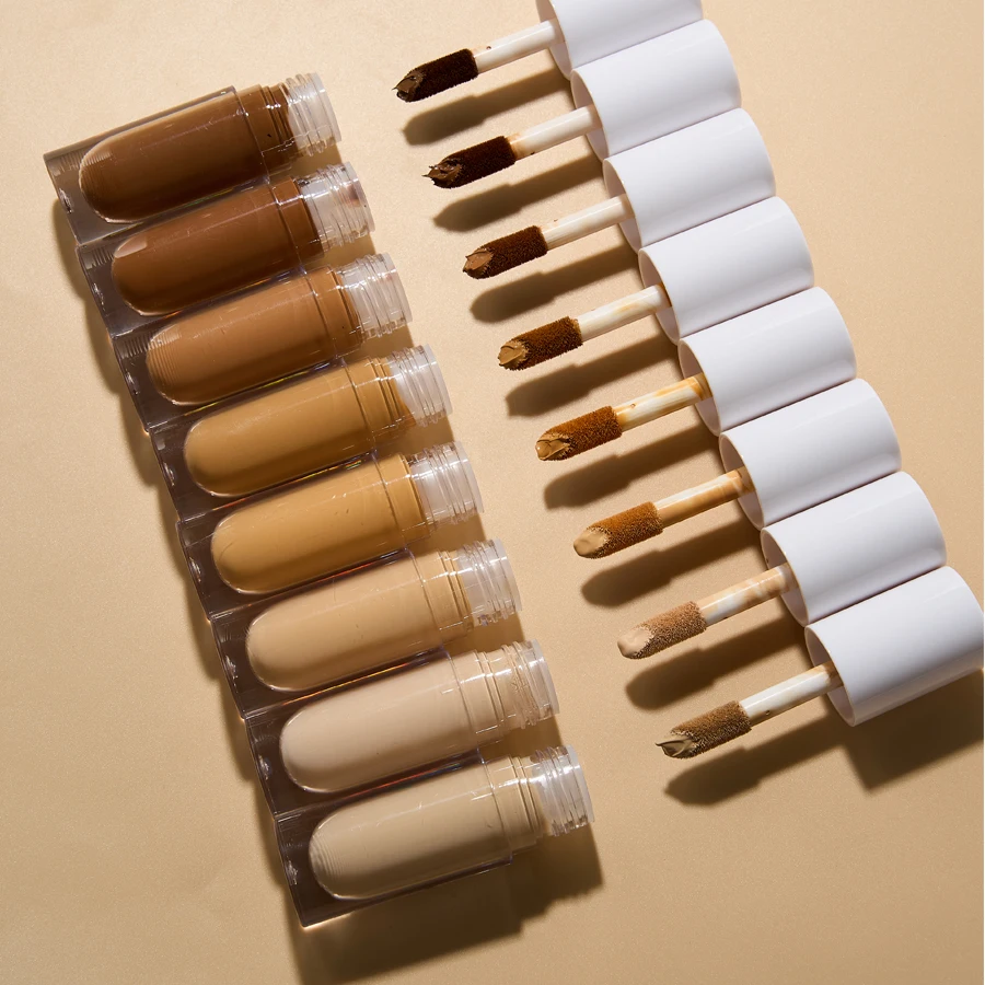 High Pigment 8 Color Concealer Cream Full Coverage Custom Long Lasting Matte Waterproof Liquid Concealer For Black Skin