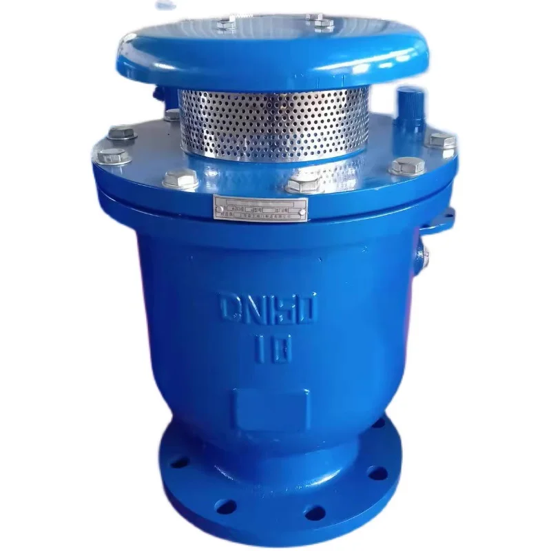 ductile iron material PN16 sewage quickly air release compound/ automatic exhaust valve