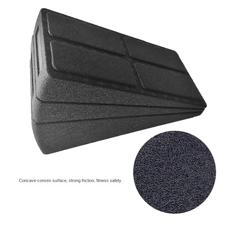 Squat Wedge Block for Heel Elevated Squat Weightlifting Calf Stretcher Slant Board for Squat Improve Mobility Balance Strength