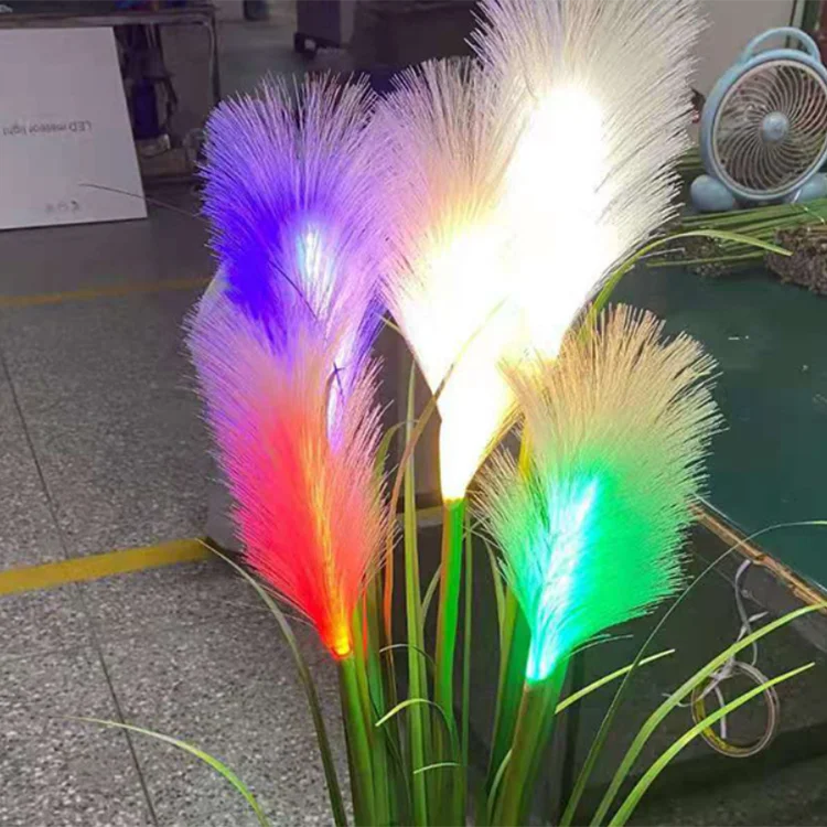 Outdoor Decoration reed outdoor lamp