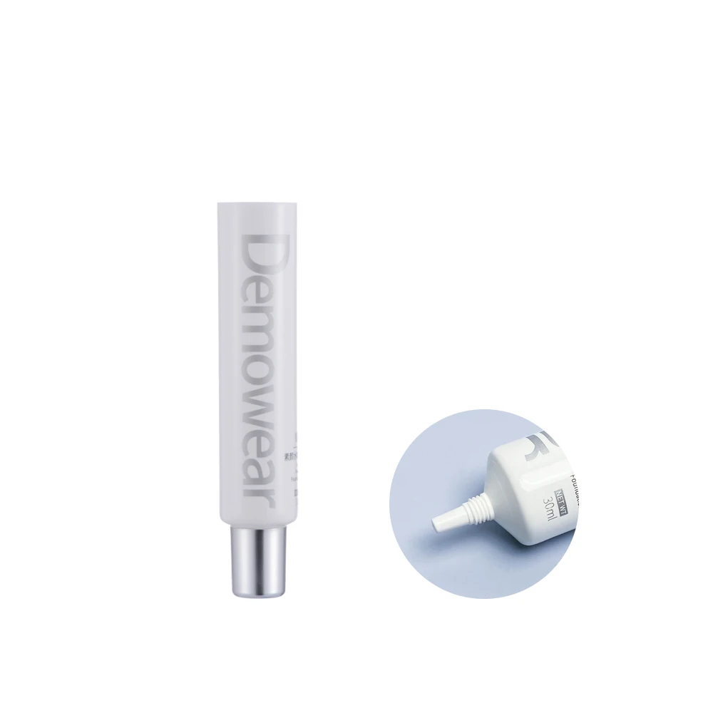 15ml-50ml empty cosmetic plastic hose plastic cosmetic packaging long nozzle tube eye cream cosmetic packaging tube