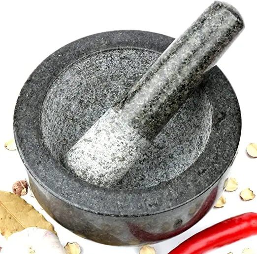 Kitchen Tools Mortar and Pestle Set Portable Handmade Marble Mortar and Pestle Spice Crusher Mortar and Pestle