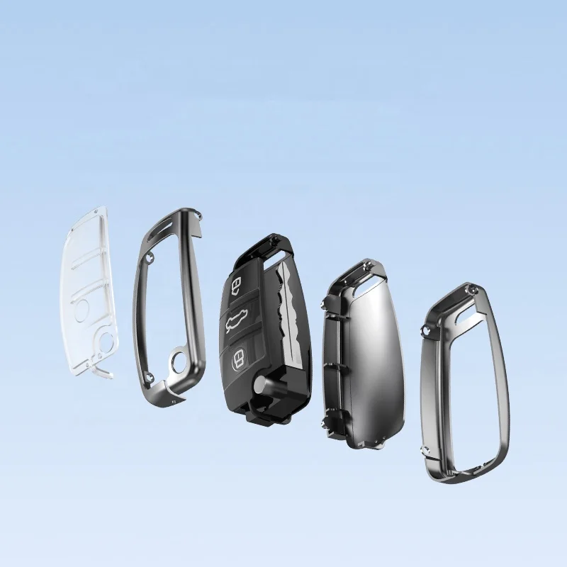 OEM Zinc Alloy case for smart car key audi car key cover