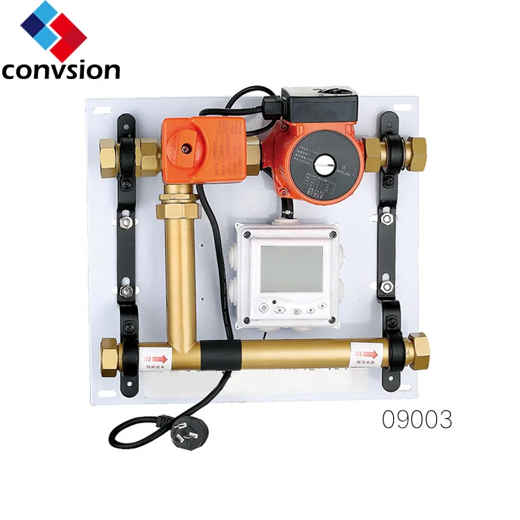 Under Floor Heating System Heating Water Delivery Water Manifold Mixture System Water Mixing Valve