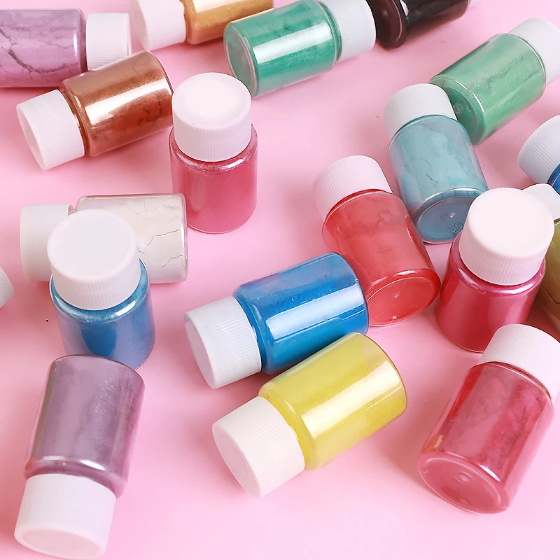 OEM ODM Pearlescent Color Mica Powder for Paint, Dye, Nail Polish, Makeup, Epoxy Resin, Candle Making, Bath Bombs, Soap