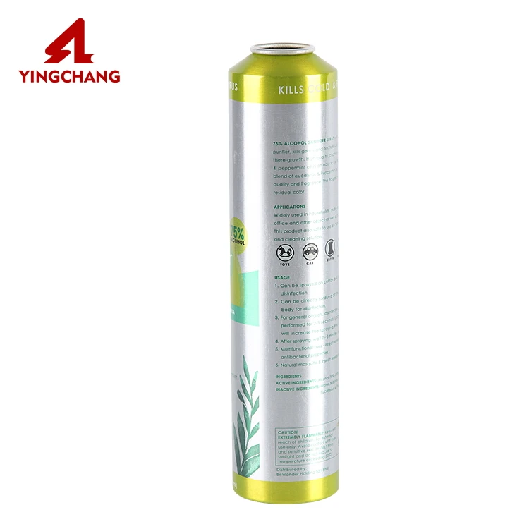 2022 factory price aerosol spray aluminum can  spray bottle 15 20 25 30ml