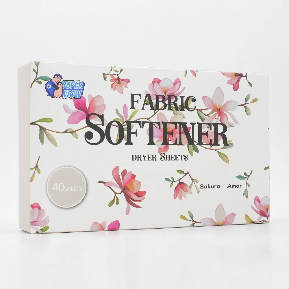Factory Direct Sale Free Sample Fabric Softener Dryer Sheets With Lavender Scent For Preventing Static And Wrinkles