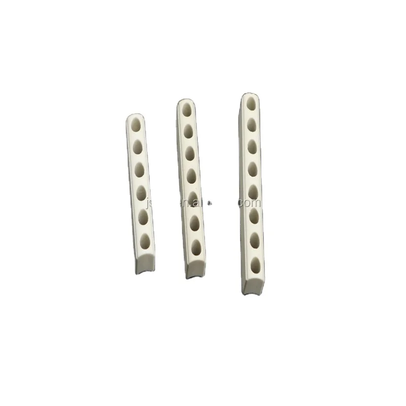 Different holes of high temperature ceramic heating element insulator