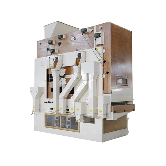 Grain Cleaning Machine Paddy Rice Mustard Black Pepper Flax Seed Air Screen Cleaner