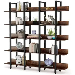 Металлическая и деревянная книжная полка, настенное крепление, полка для книг для дома и офиса