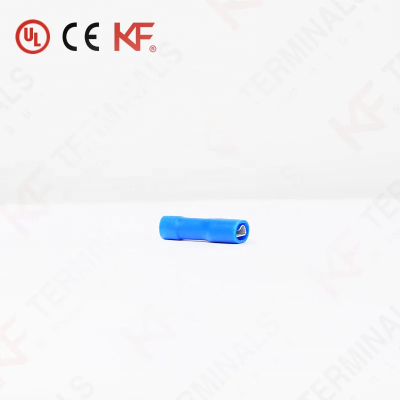 FDFD 1.25-187 (8) Cables Wires 0.5~1.5mm2 Waterproof Connectors Fully Insulated Wire Terminal Quick Disconnect