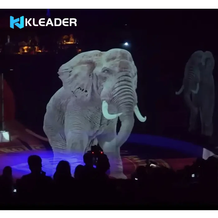 Transparent Holographic Projection Mapping Film 3D Mesh Screen For  Back 3D Glass Rear Projectors Smart Window Laminated Film