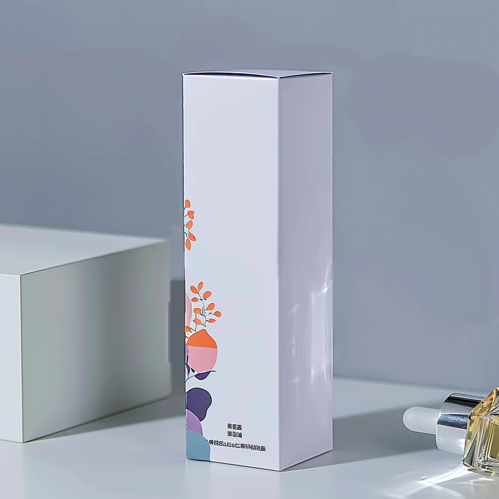 Glossy printing customized paper cheaper folding cardboard box package perfume box cosmetic gift boxes