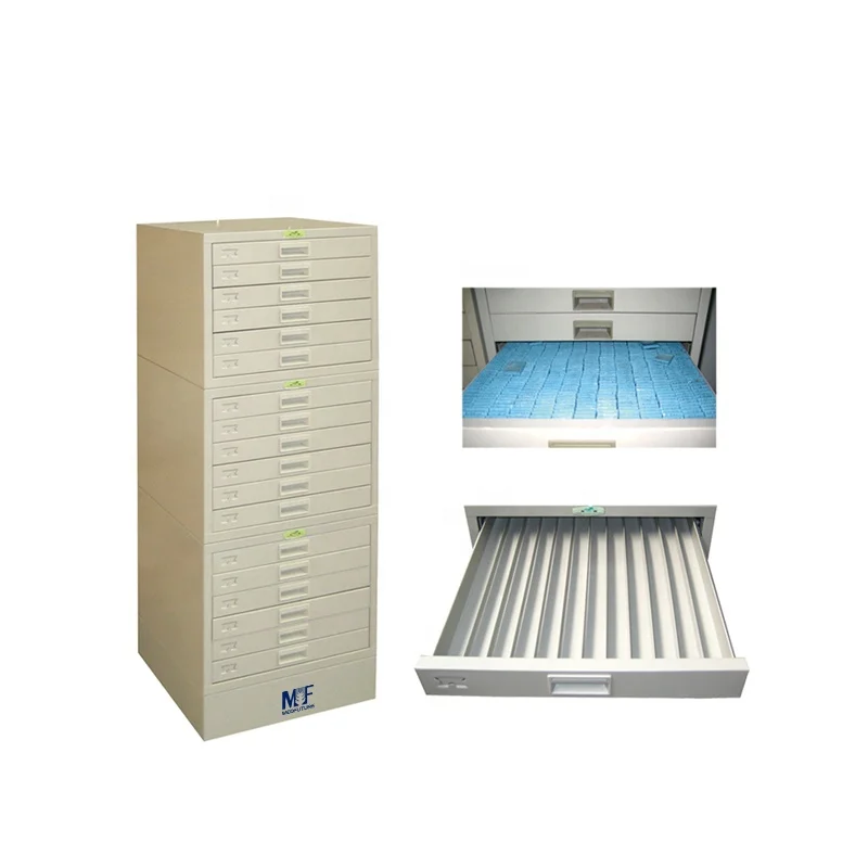 MedFuture 72 Drawers Cold-rolled steel Cabinet Lab Use Slides Cabinet for Medical