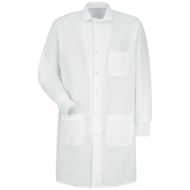 Cheap Price Custom Female and Male Nurse Lab Coat White Medical Wear TC 65/35 Nurses Uniforms Designs for Hospital Staffs