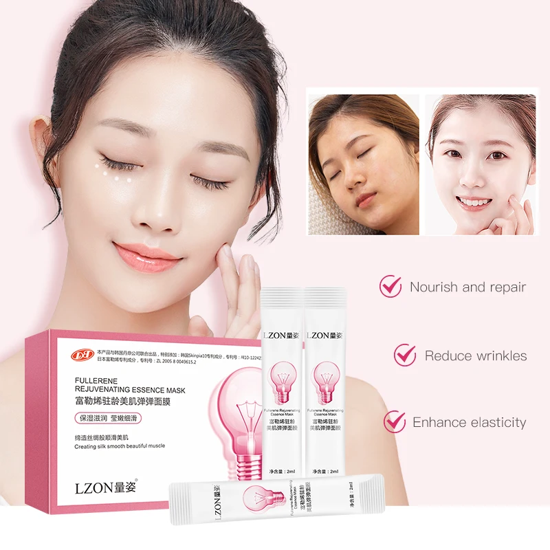 Plant extract moisturizing facial mask oil control sleep mask blackhead remover hyaluronic acid acne treatment skin care mask