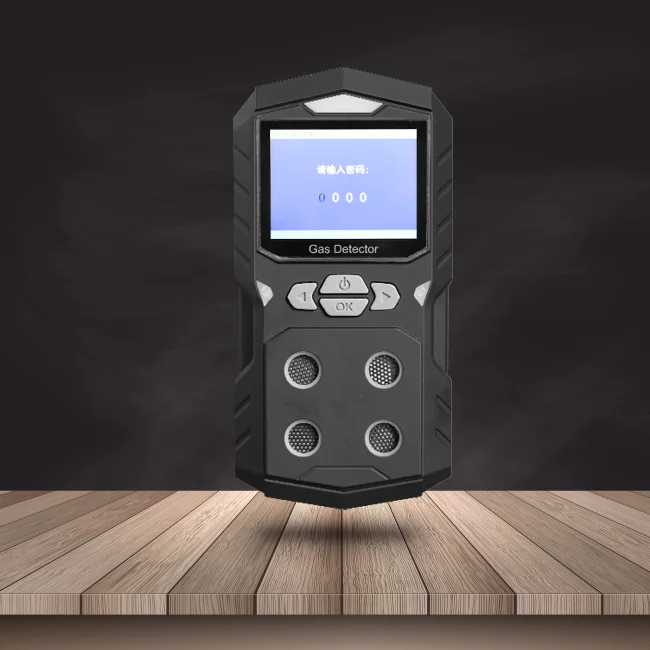 
Portable CO H2S O2 Ex(LEL) 4 Gas Monitor HN2360 Gas Detector and Analyzer with explosion-proof ATEX certificate 