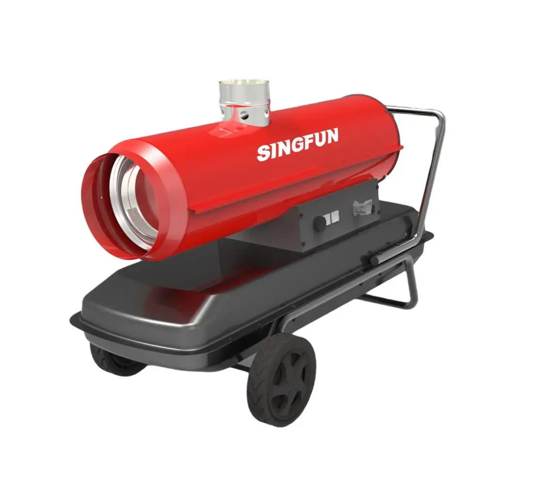 30KW Industrial Diesel Oil Heater Chicken Farm Diesel Air Heater For Poultry