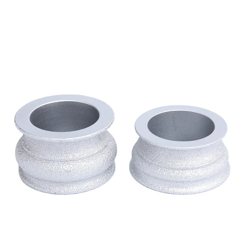 Double Row Abrasive Segment Porcelain Stainless Steel Stone Angle Diamond vacuum brazing Grinding Wheel