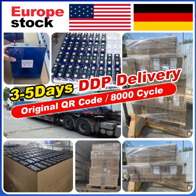 Lifepo4 battery 280ah EU Stock 3.2v 310ah lifepo4 battery cell prismatic 314ah lifepo4 cell DIY 48V 51.2V 300Ah lifepo4 battery