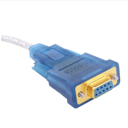 DTEC 6 Feet Usb 2.0 to Rs232 DB9 Female Serial Adapter Converter 1 Years 5V DT-5002A DT-5002B FT232RL 96.47g 200MA DTECH GCAN