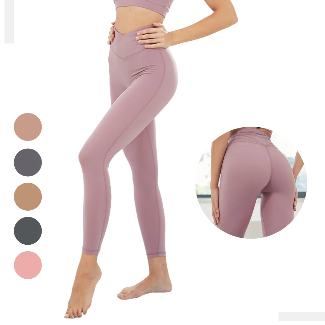 Бесплатный образец, обнаженные леггинсы с высокой талией, сетчатые Обтягивающие Леггинсы для йоги и тренировок