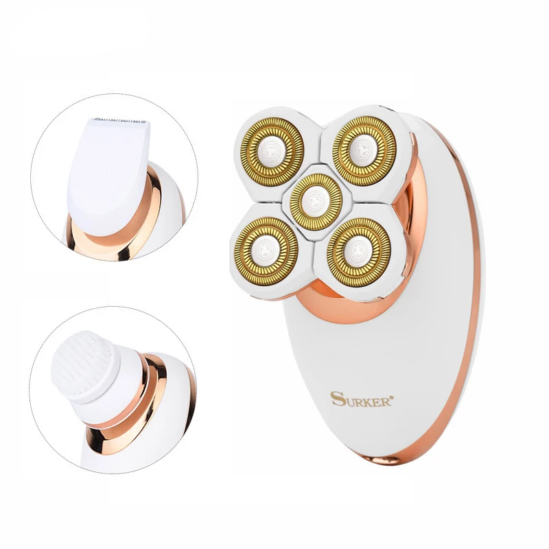 
New USB electric hair shaver and trimmer for women bikini depilator leg body depilator 