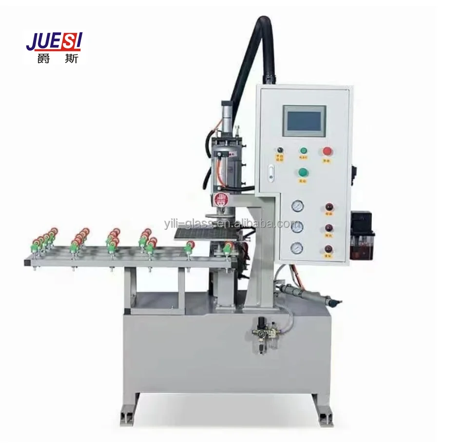Double Head glass edge grinding machine glass corner grinding machine