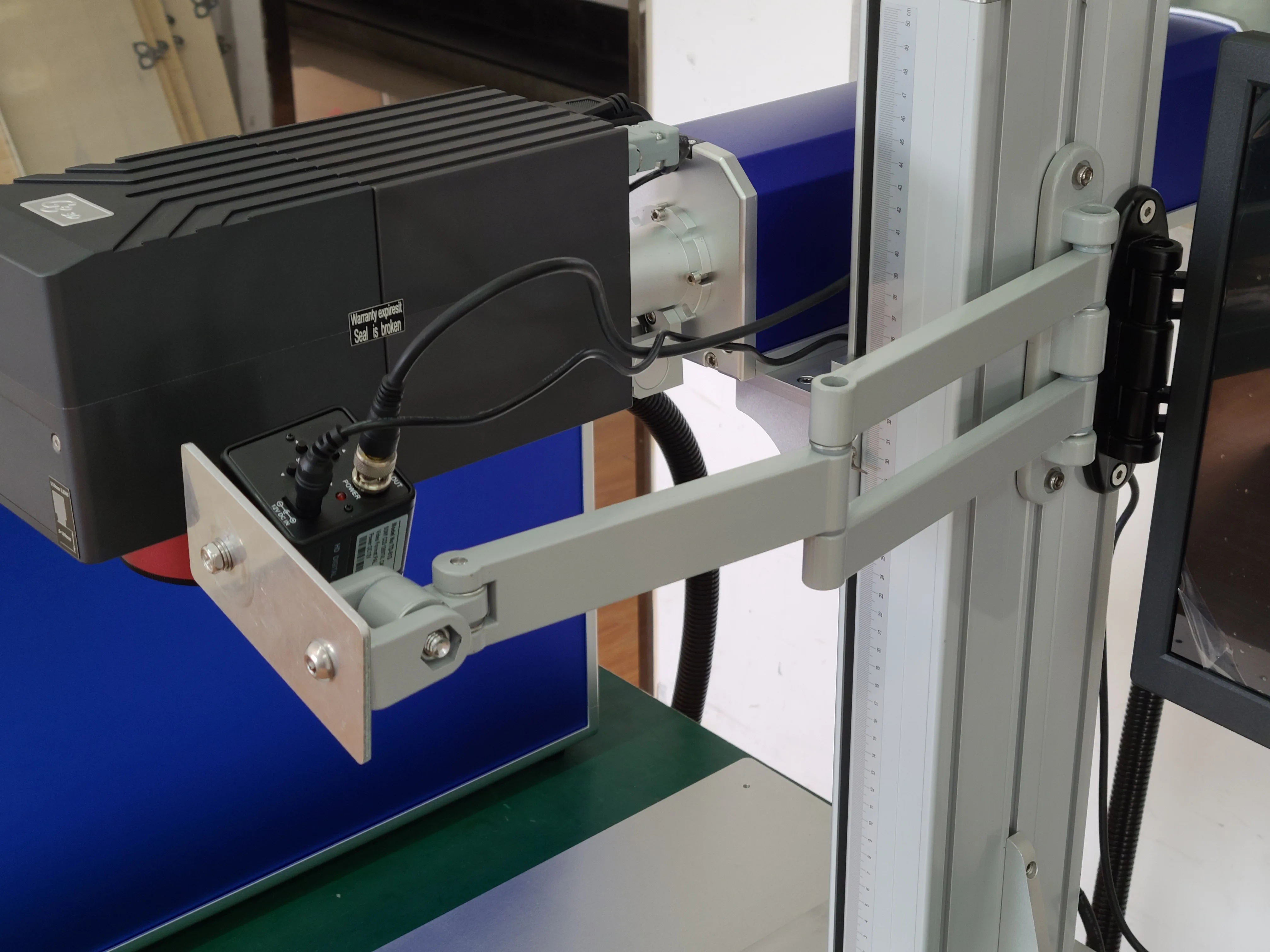 100w jpt mopa 3D relief Metal Fiber Laser gold silver steel laser marking cutting Machine