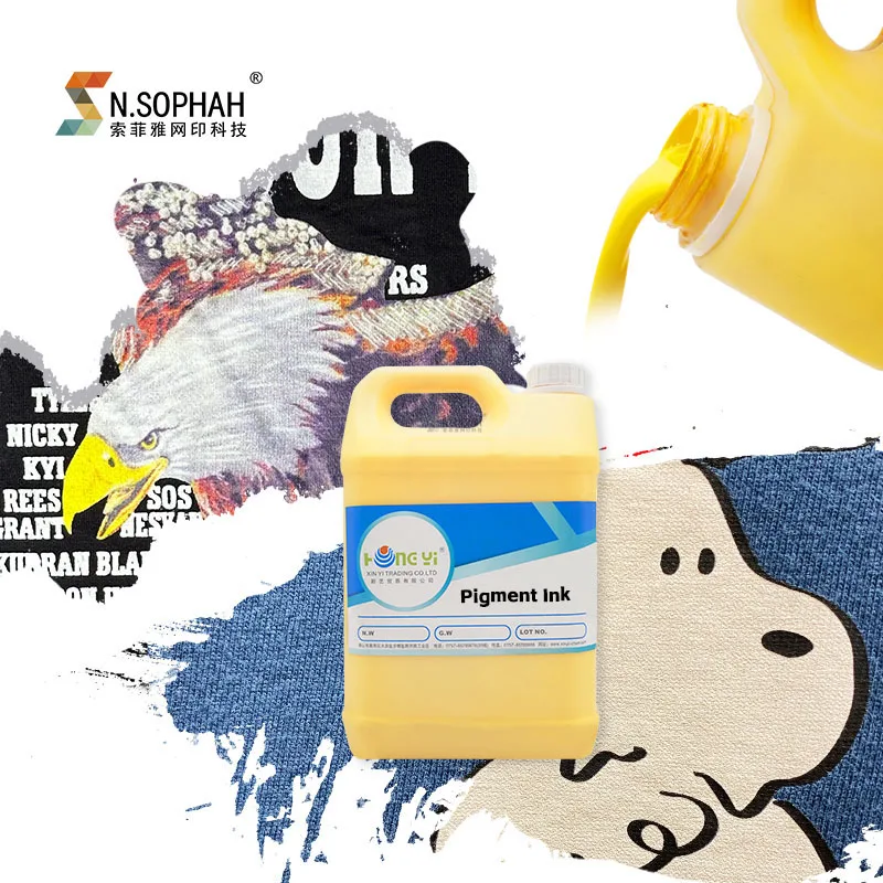 Factory Price Textile Printing Color Pigment Wholesale Screen Printing Pigment Ink